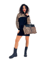 OUTFIT Abito "Sibilla" + "Borsa donna Isotta "