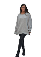 Felpa Donna Livia Melange