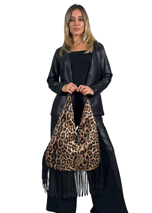 OUTFIT "Pantalone Aura, Giacca Scarlett , Sacca Lory