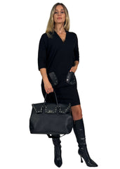 OUTFIT Abito "Gaia" + "Borsa donna Roset"