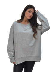 Felpa Donna Livia Melange