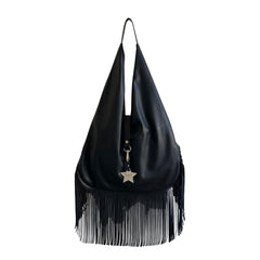 Borsa Sacca Donna Lory con frange