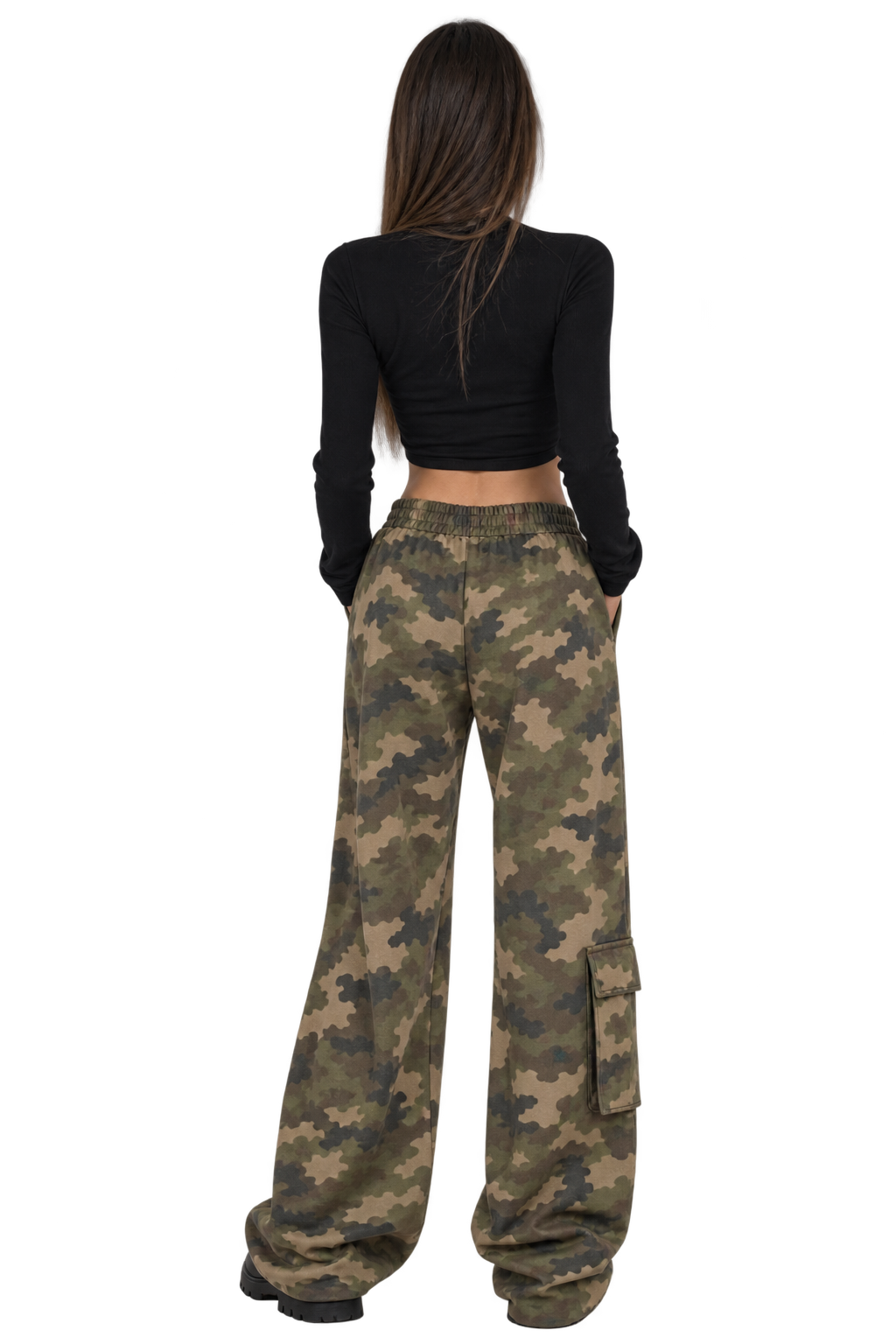 Pantalone Donna Barbara Mimetico