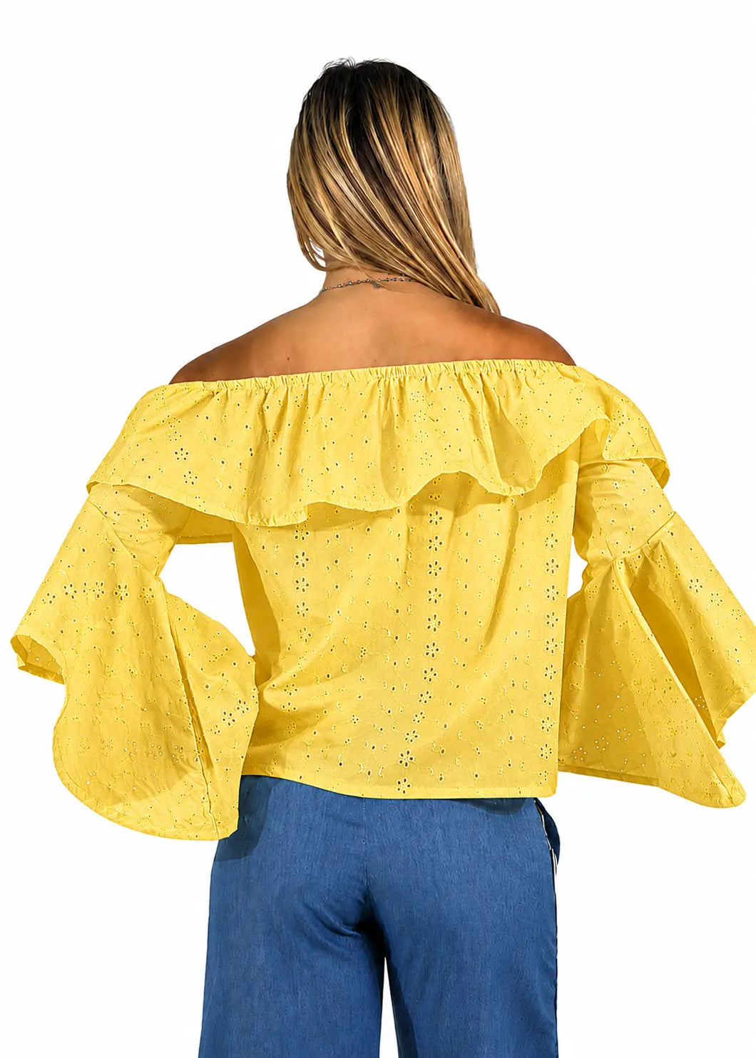 Blusa Donna Miriana Giallo