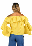 Blusa Donna Miriana Giallo