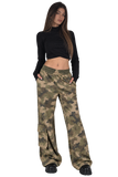 Pantalone Donna Barbara Mimetico