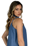 Salopette Donna Denim Raissa Blu