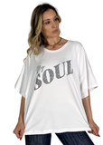 Maglia Gioia  Over Donna “My Soul” con Strass