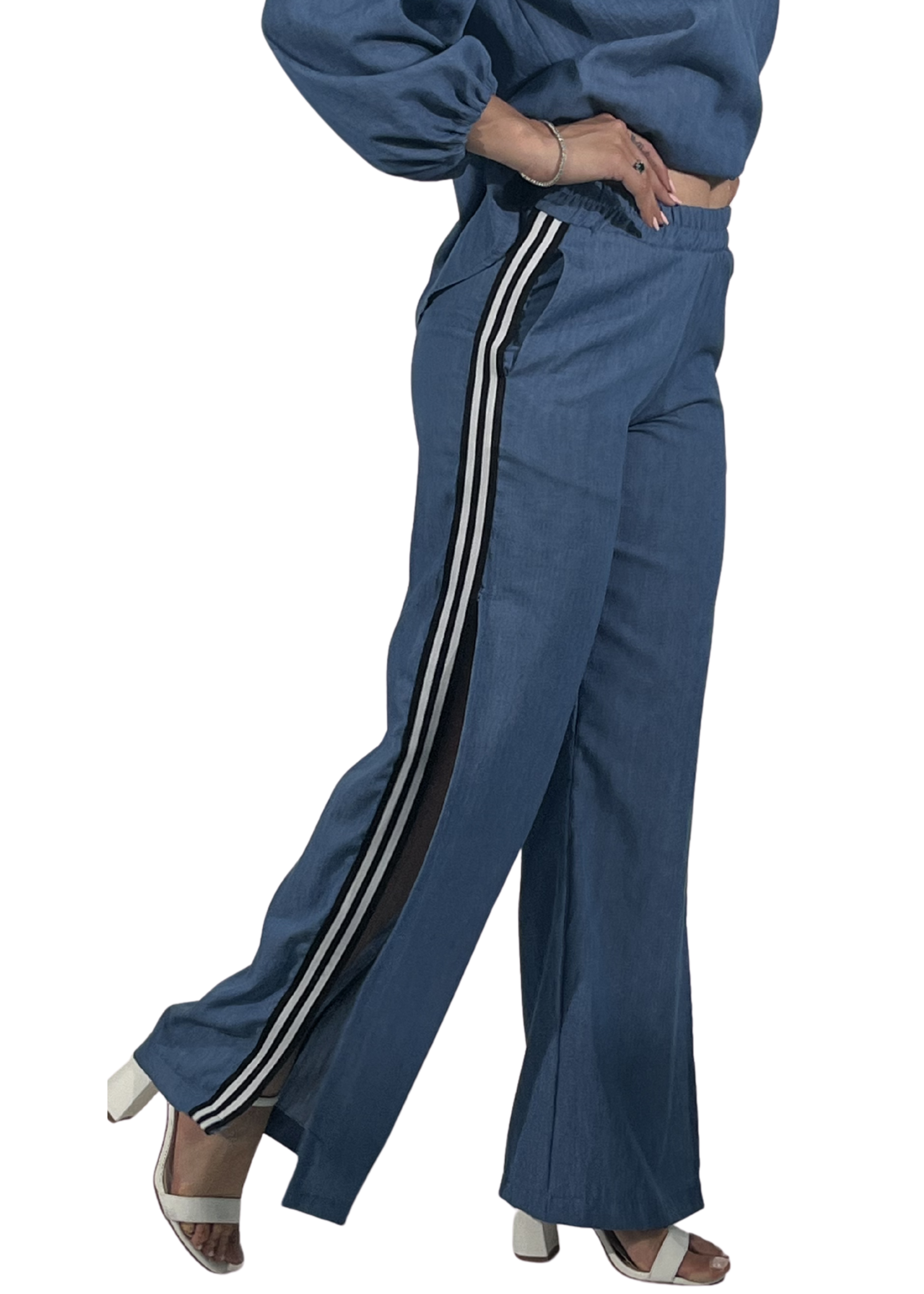Pantalone Donna con spacchi Emily