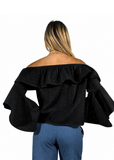 Blusa Donna Miriana Nero