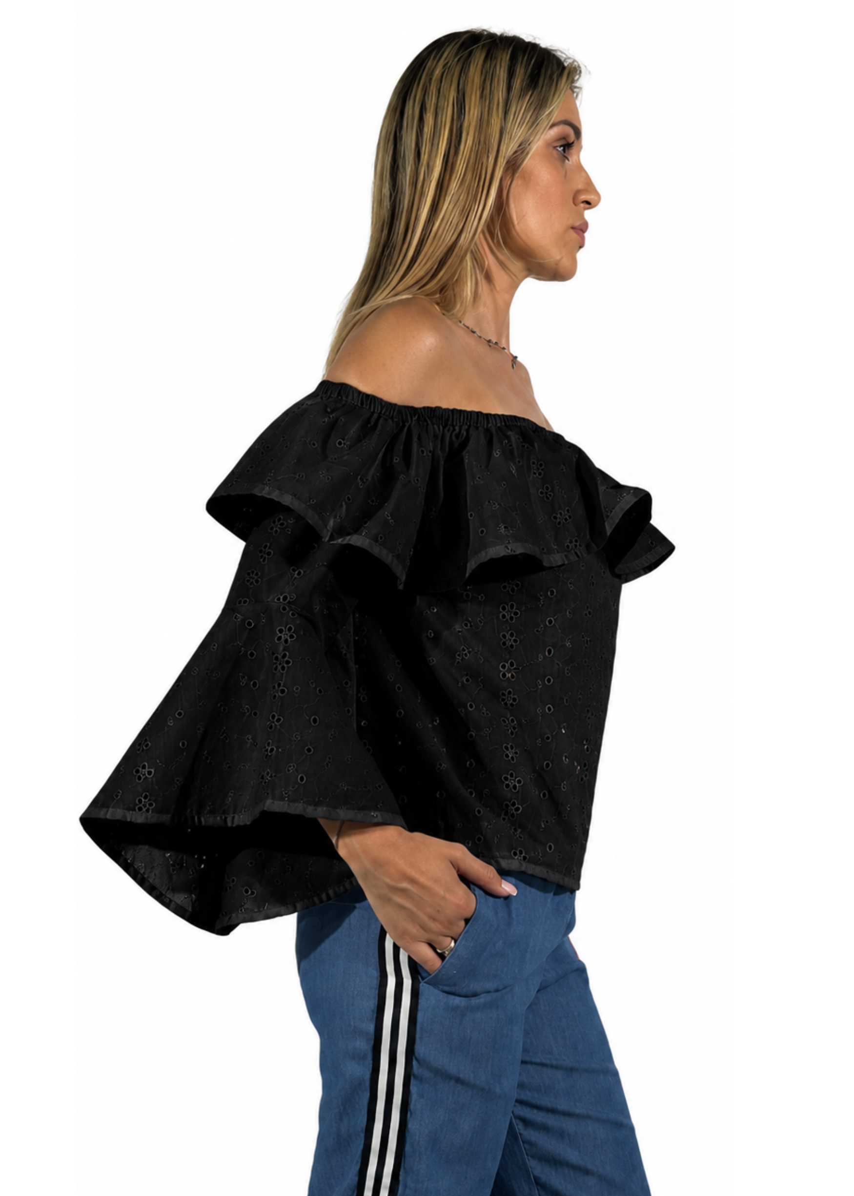 Blusa Donna Miriana Nero