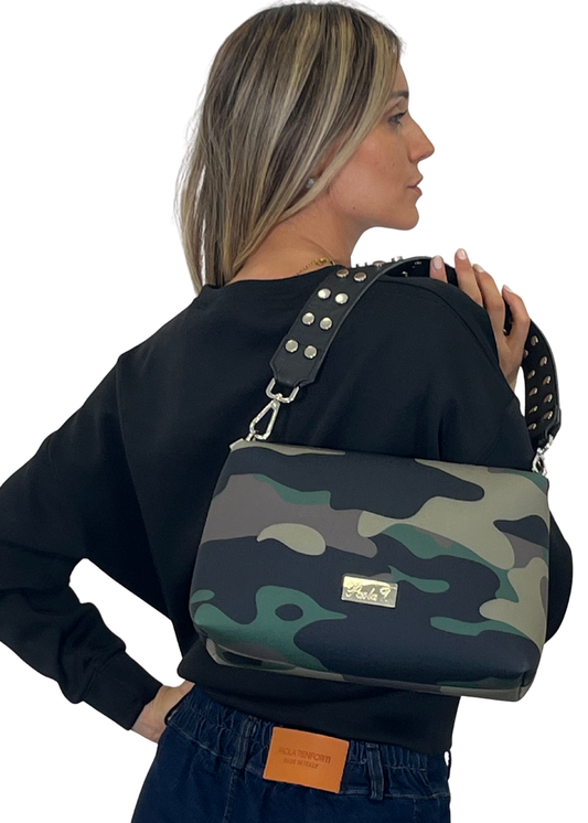 Borsa Donna Tirana Mimetico