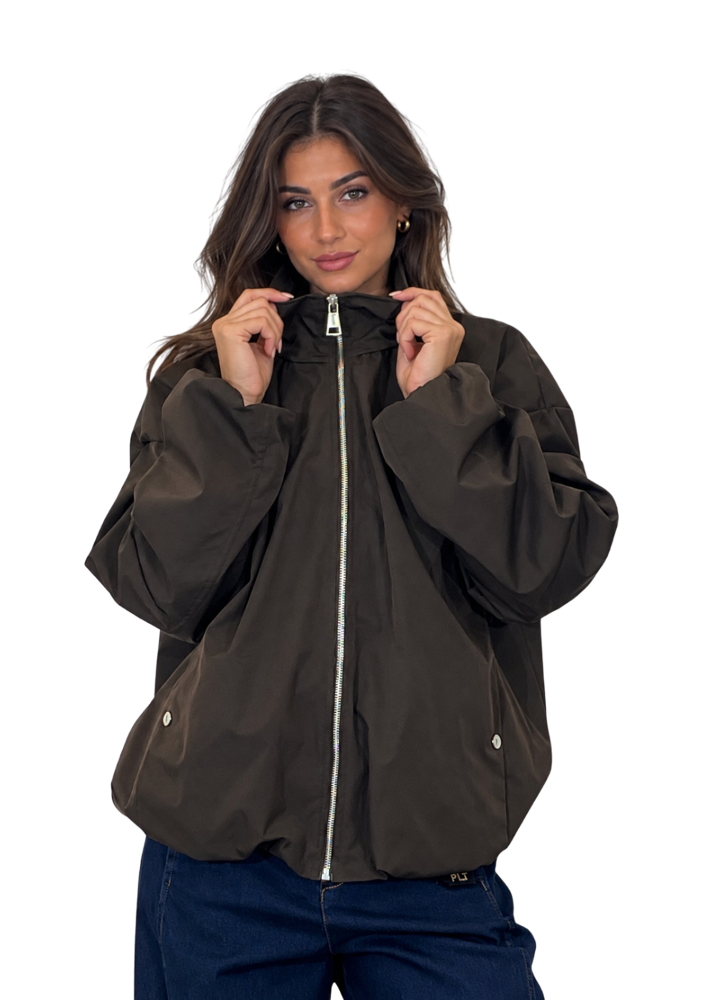 Giubbottino in Nylon “Jasmine” – Testa di Moro