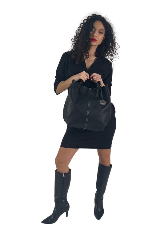Outfit Abito "Gaia" + "Borsa donna Alina "