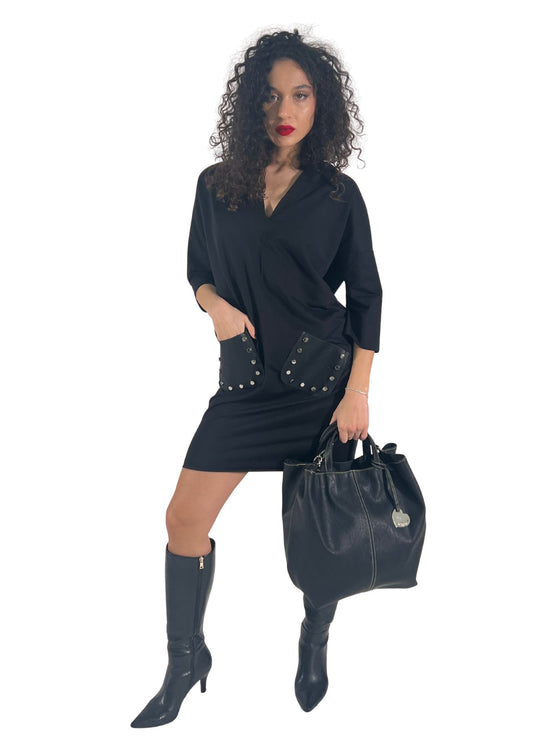 Outfit Abito "Gaia" + "Borsa donna Alina "