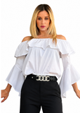 Blusa Donna Minny Bianco
