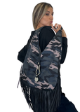 Bolso saco Lory de mujer con flecos