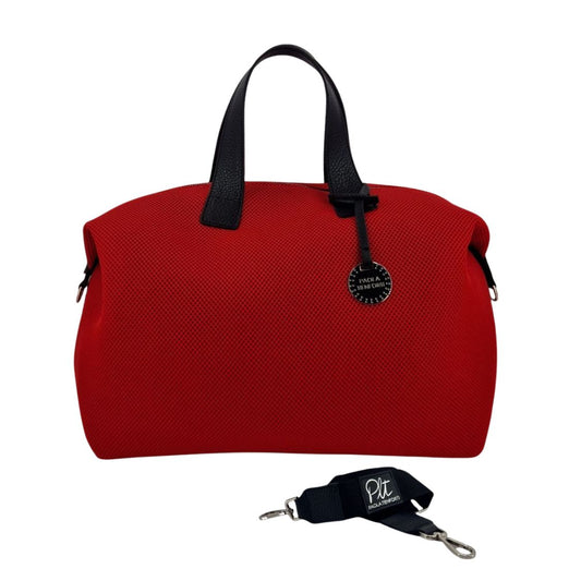 Bolso de mano tipo baúl para mujer calado Joy