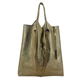 Bolso de mujer de piel auténtica Emily