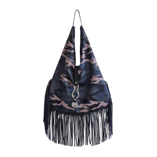 Bolso saco Lory de mujer con flecos