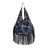 Bolso saco Lory de mujer con flecos