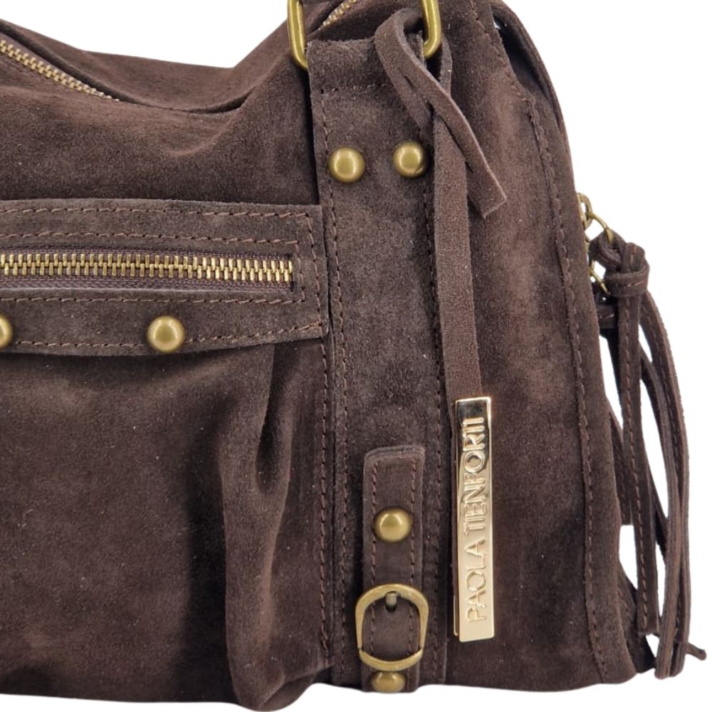 Bolso de mujer de piel auténtica Silvy