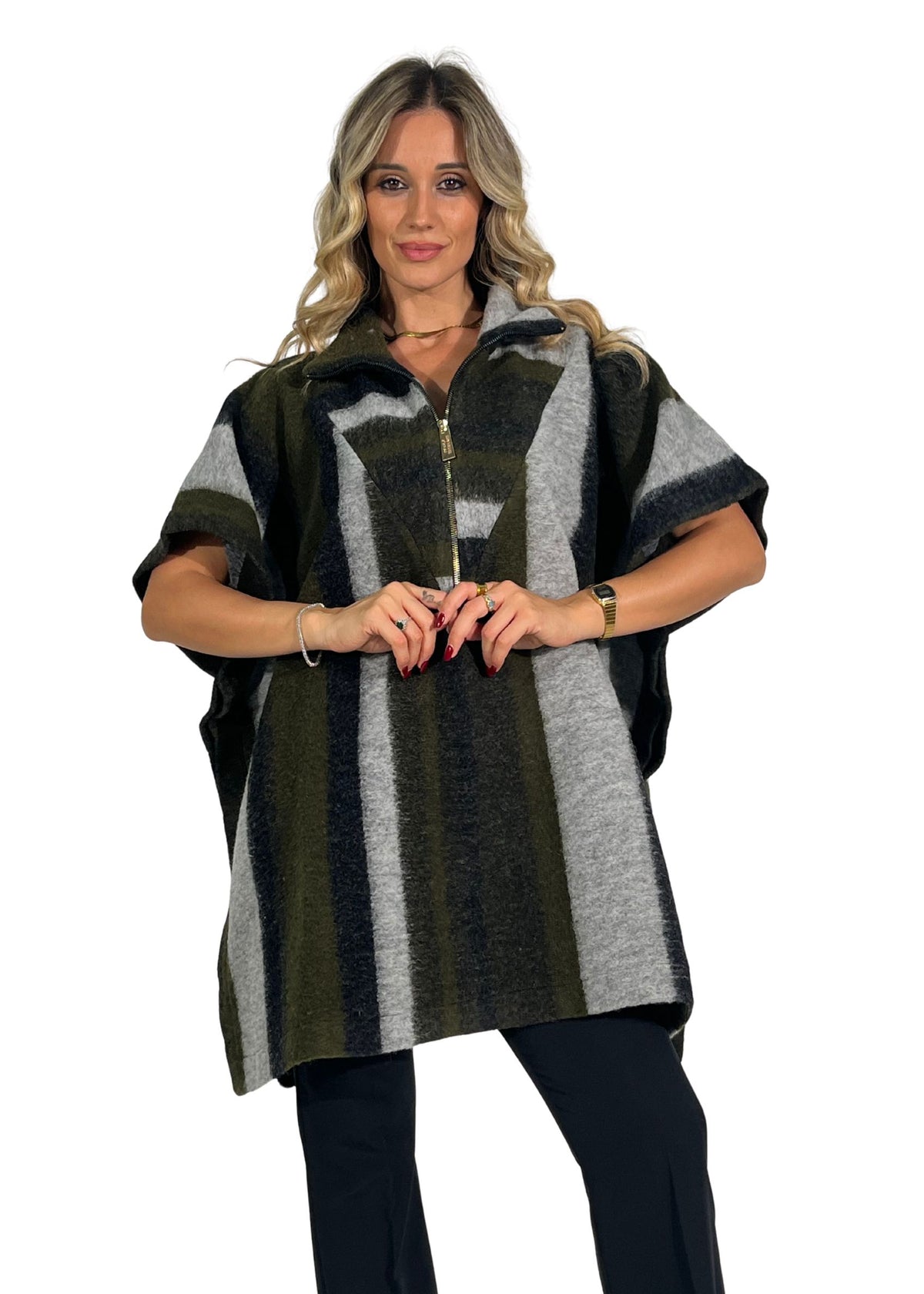 Poncho Donna Perla