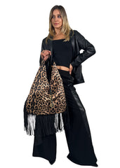 OUTFIT "Pantalone Aura,  Giacca Scarlett , Sacca Lory