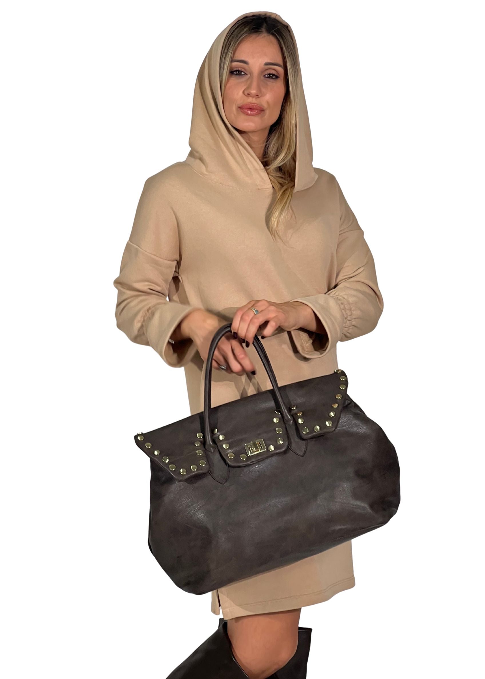 OUTFIT Abito "Anastasia" + "Borsa donna Roset"