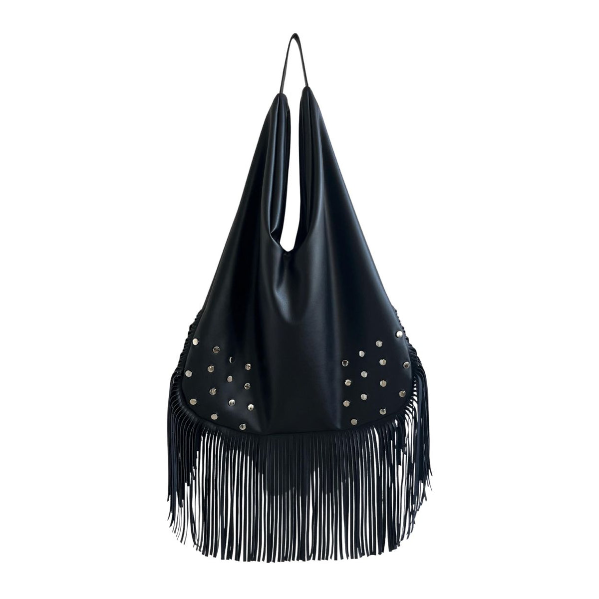 Bolso saco de mujer Virgy con flecos