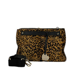 Women's handbag in genuine spotted pony hair Kate