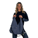 Borsa Sacca Donna Luisana Denim