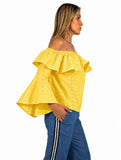 Blusa Donna Miriana Giallo