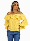Blusa Donna Miriana Giallo