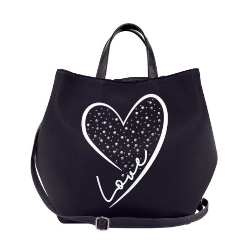 Completo Donna 3 Pezzi – "Love" (Maglia + Leggings + Borsa)